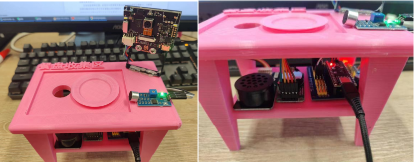 餐盘防扔噪音控制监测系统