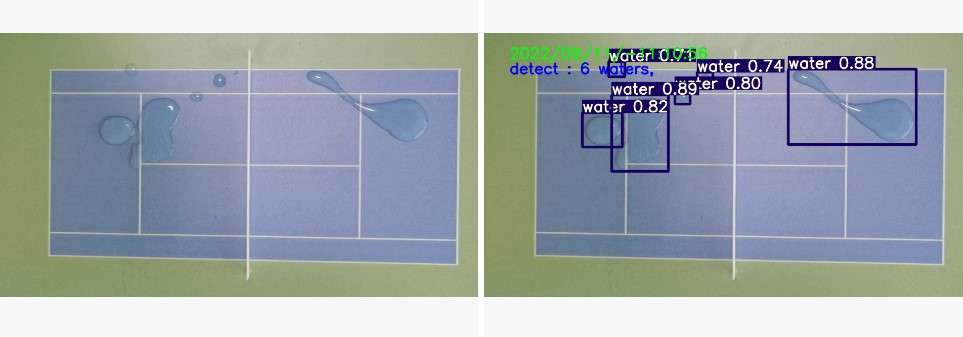 基于Yolov5目标检测的网球场积水检测规划系统